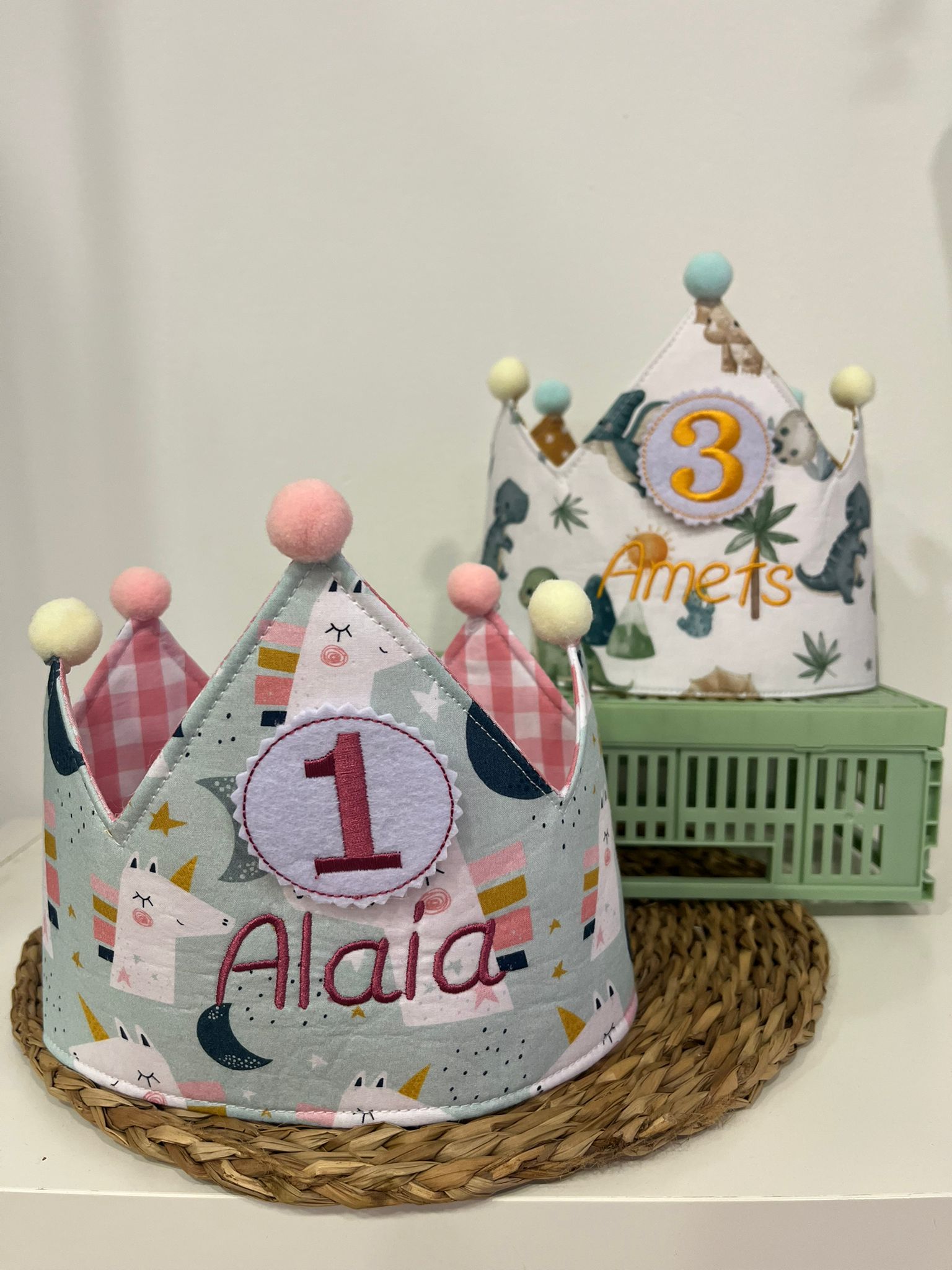 Corona de cumpleaños Picos 